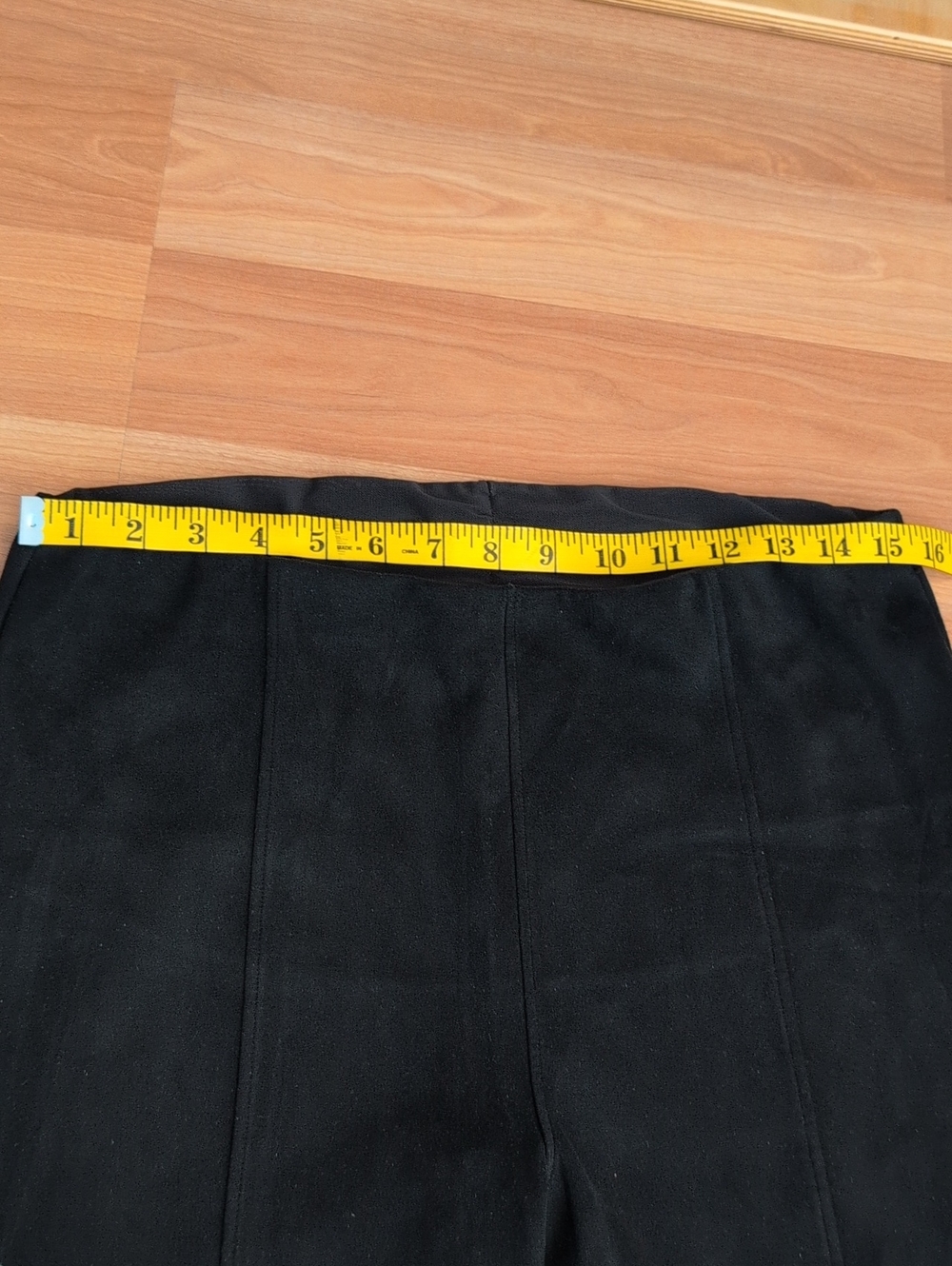 Simply Vera Vera Wang Black Ponte Leggings Size L - Picture 7 of 9
